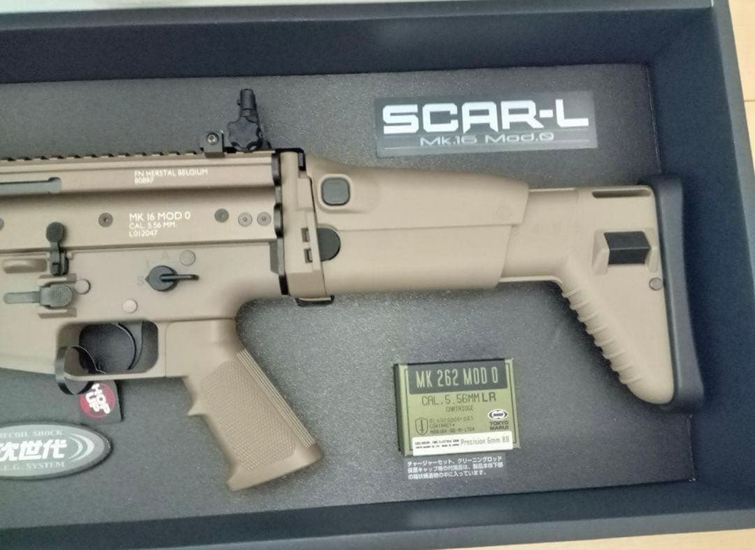 にぱー　東京マルイ次世代電動ガンMK16Mod0 新品同様作動確認済み