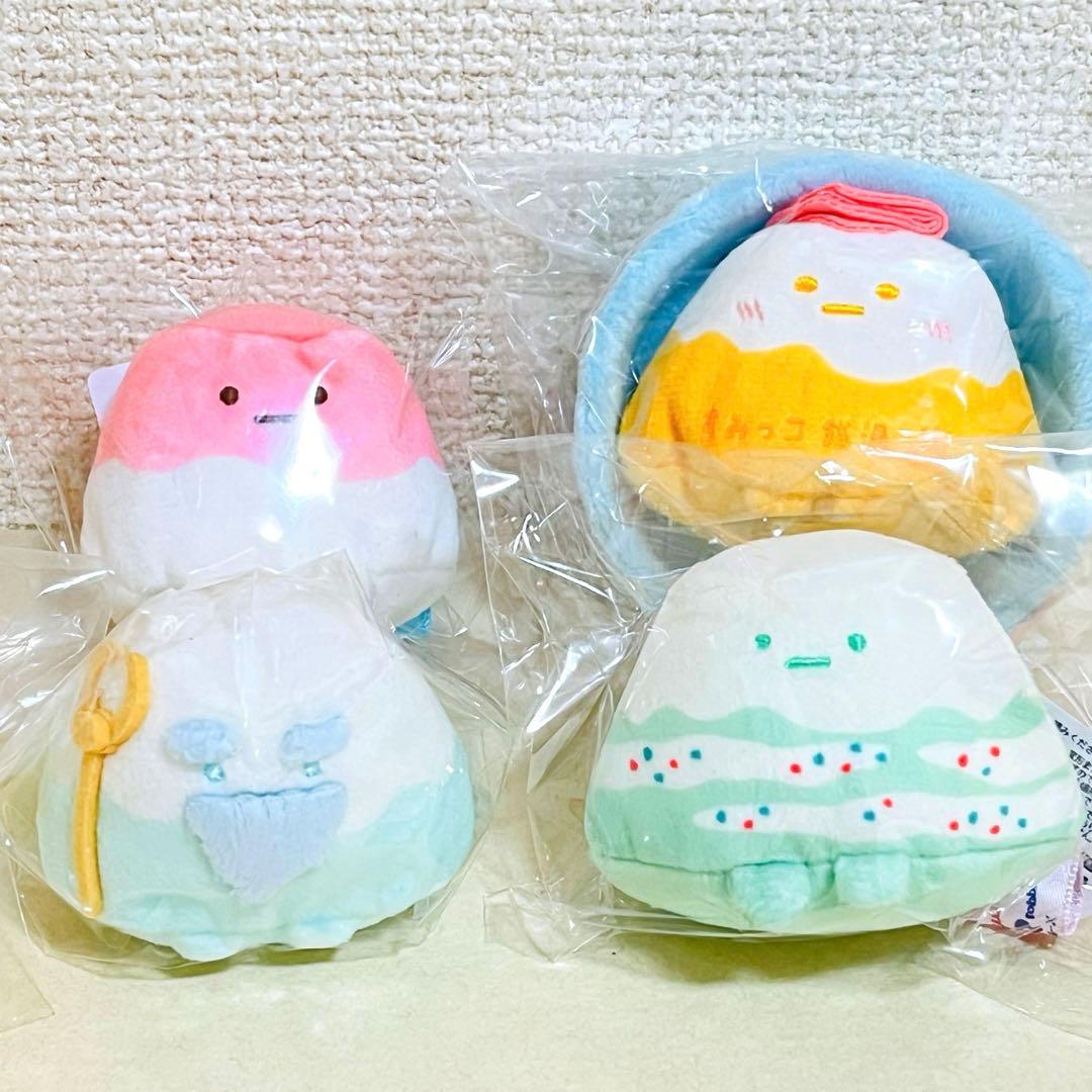 すみっコぐらし やまてのりぬいぐるみセット 金のやま赤ふじすなやま 初期 激レア