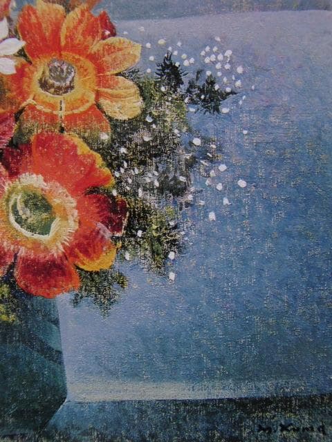 熊本正義、「初夏」、希少な額装用画集より、新品高級額装付