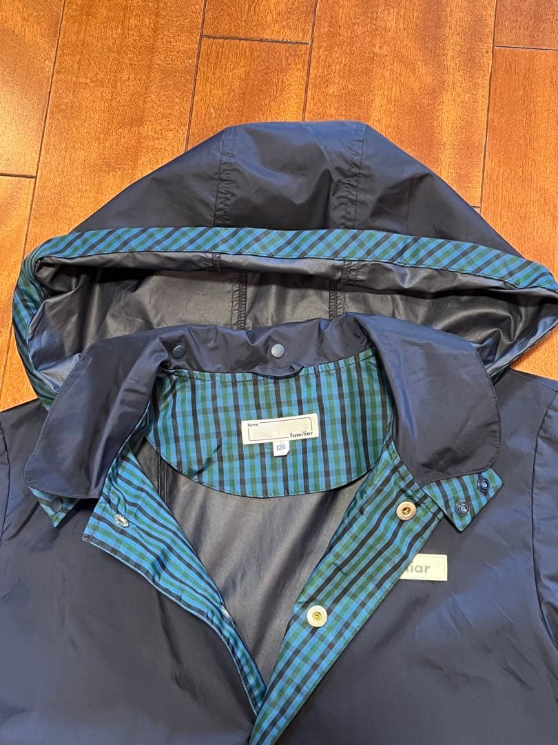 ファミリア　familiar レインコート　120
