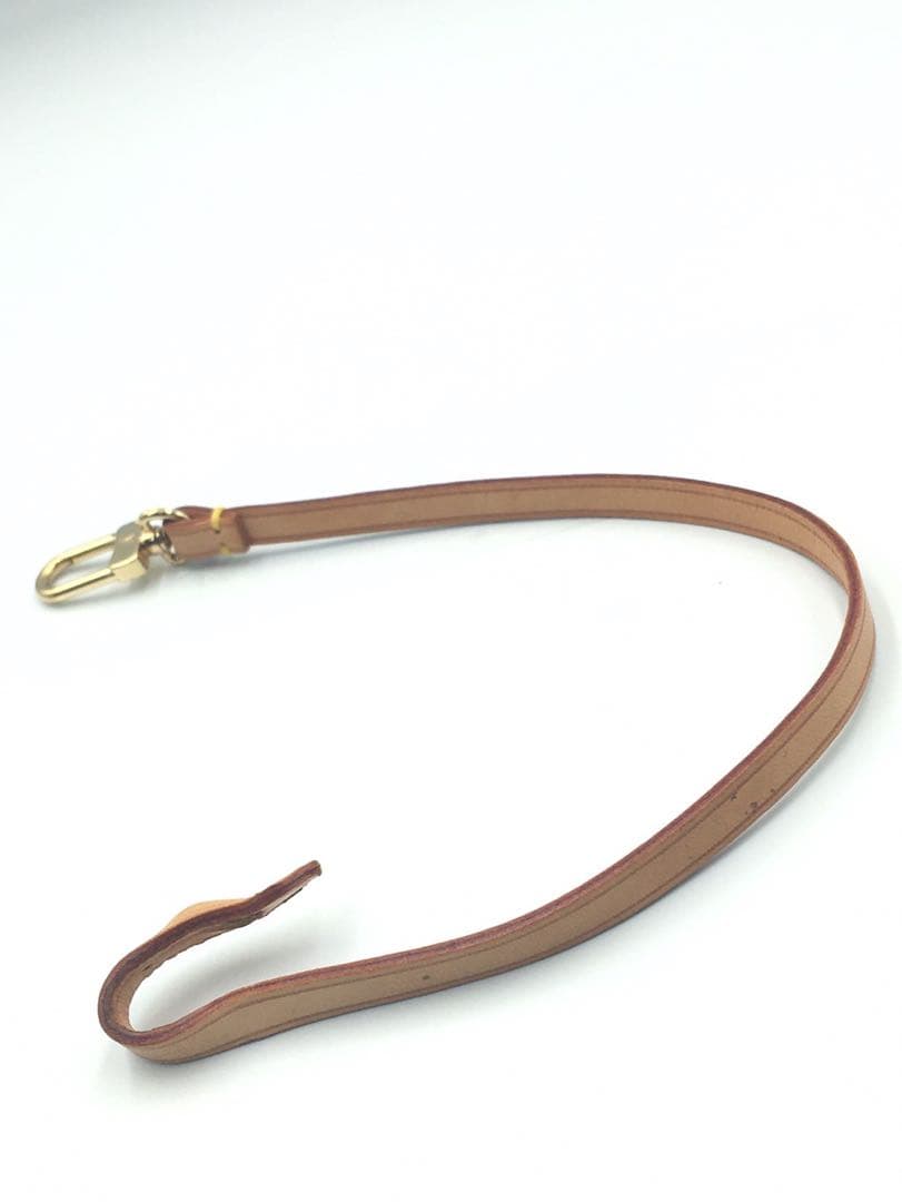 ルイヴィトン　ヌメ革　ハンドバッグ　ストラップ　アクセサリーポーチ