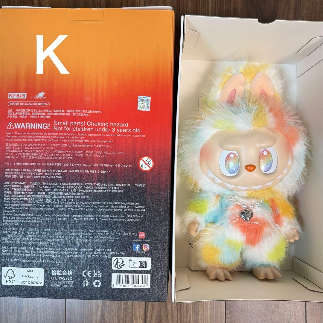 ラブブ LABUBU ROCK THE UNIVERSE POPMART 正規品