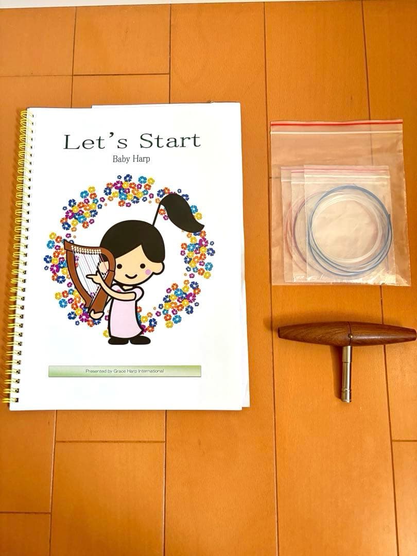 【セール中！】ベイビーハープ12弦　ミッドイーストハープ　グレースハープ