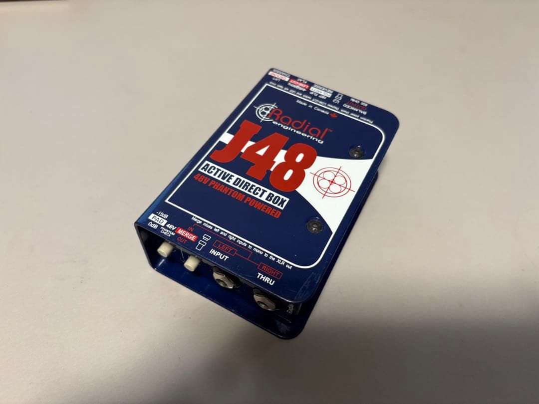 Radial j48 アクティブDI