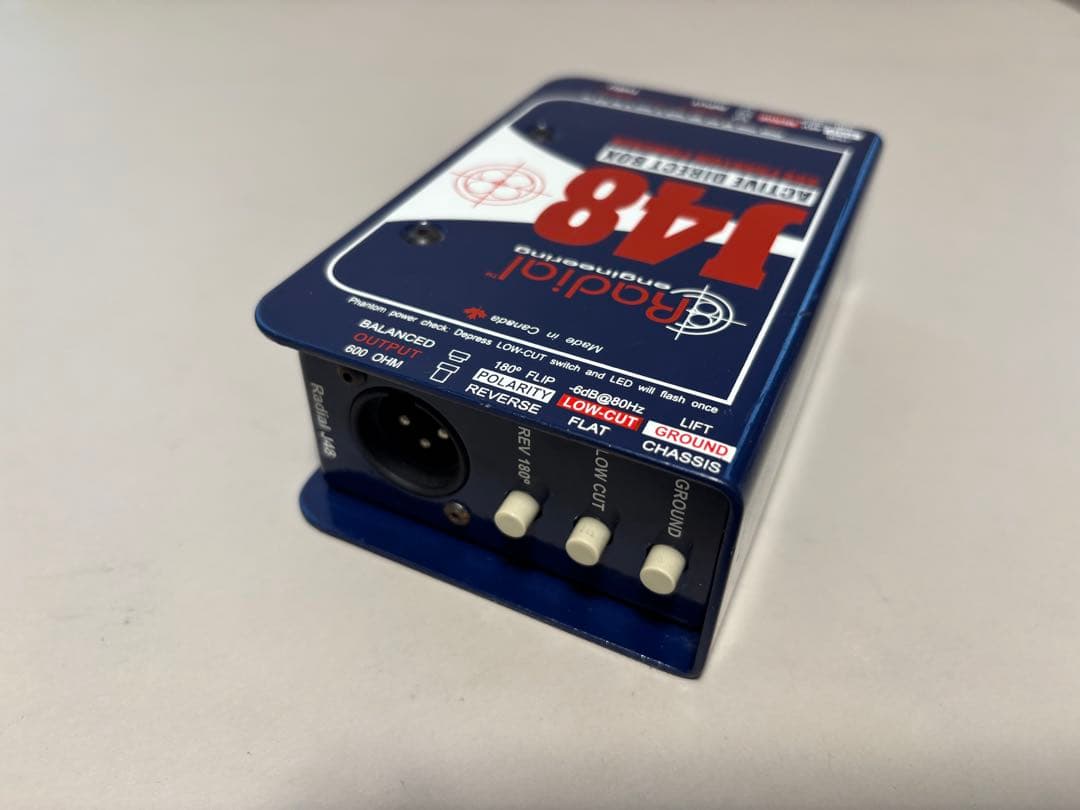 Radial j48 アクティブDI