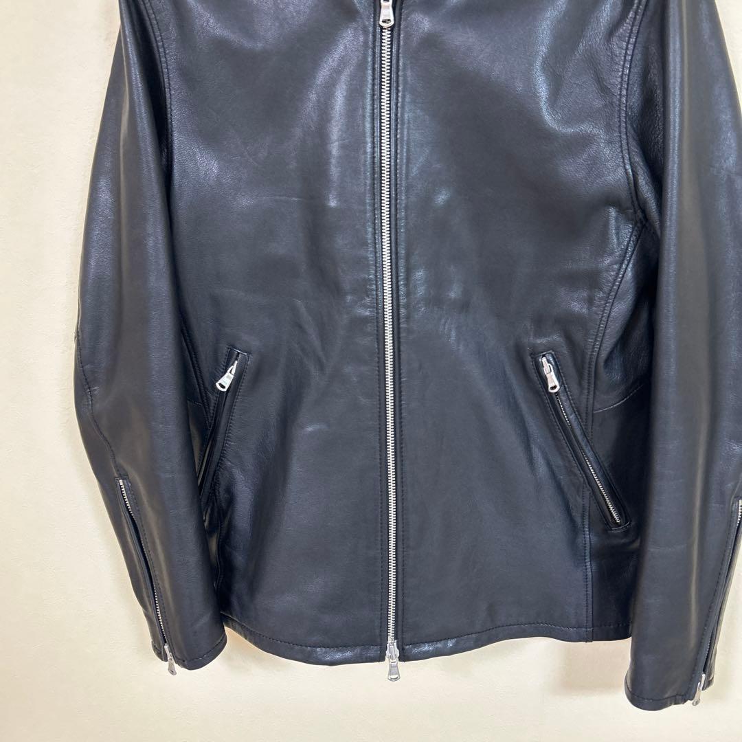 フリークスストア　レザージャケット　シングル　ライダースジャケット　M 山羊革