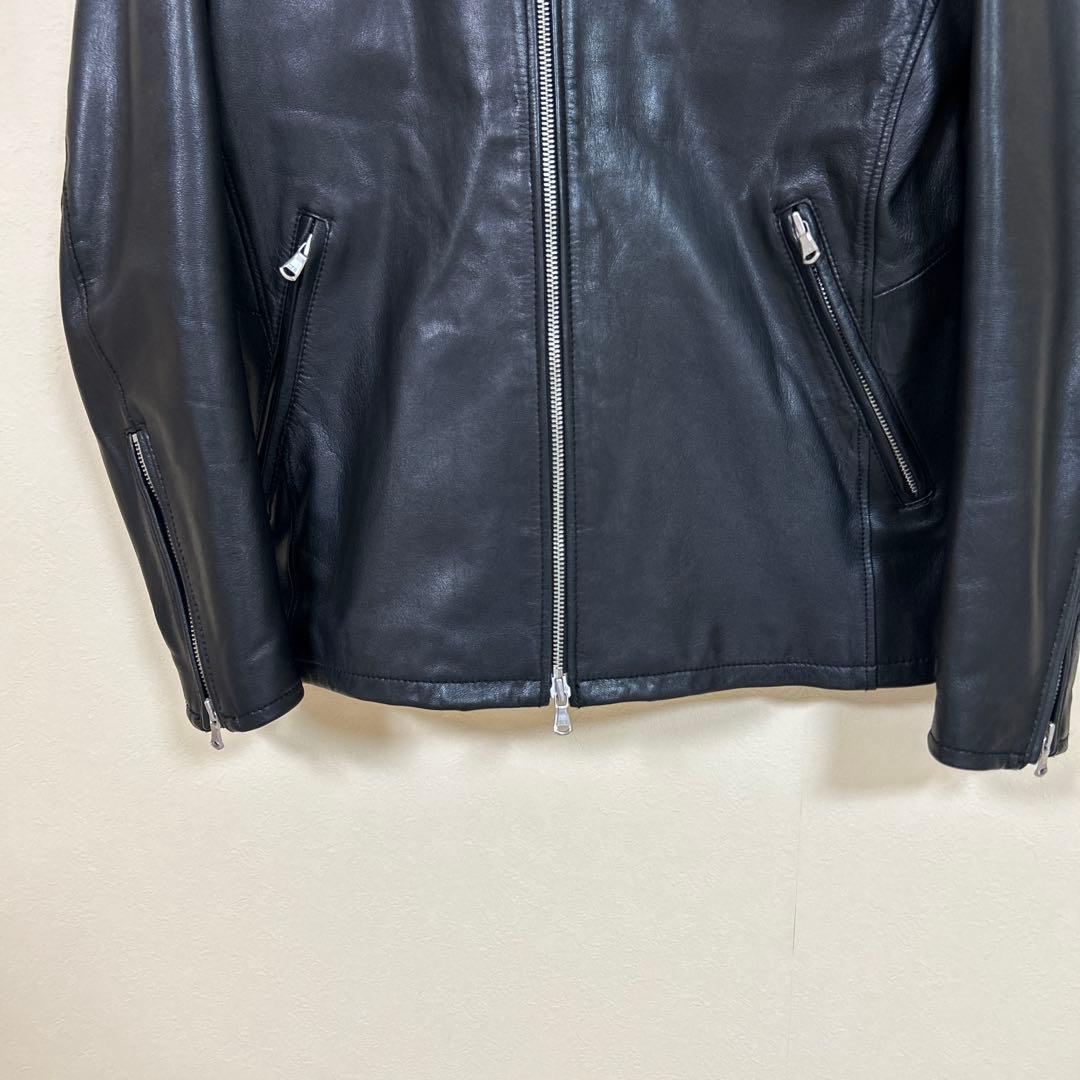 フリークスストア　レザージャケット　シングル　ライダースジャケット　M 山羊革
