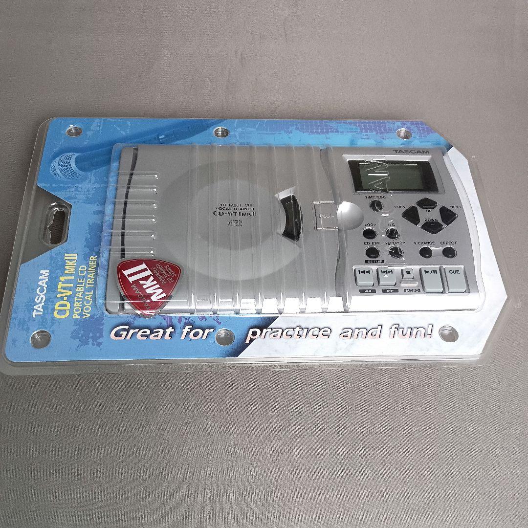TASCAM ポータブル CDボーカルトレーナー CD-VT1Mk2