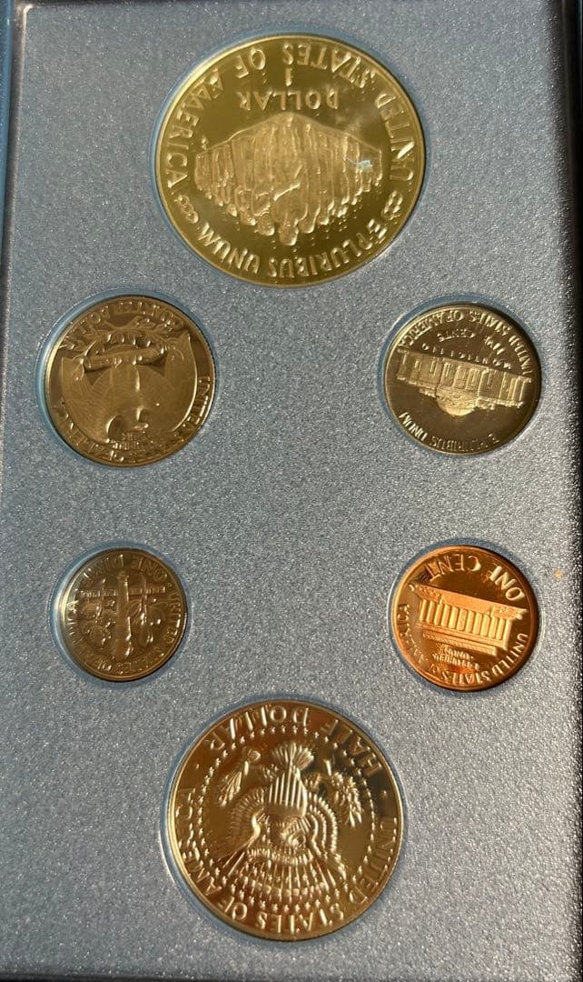 [1987年] アメリカプレステージ プルーフセット 鑑定書付き 本物保証