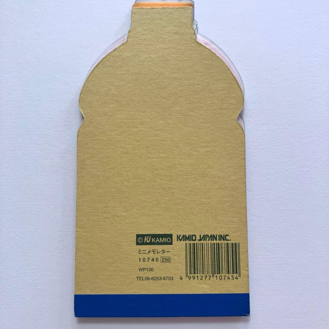 ドリンクパロディ　ぱんだ　メモ帳　平成レトロ　カミオジャパン　希少