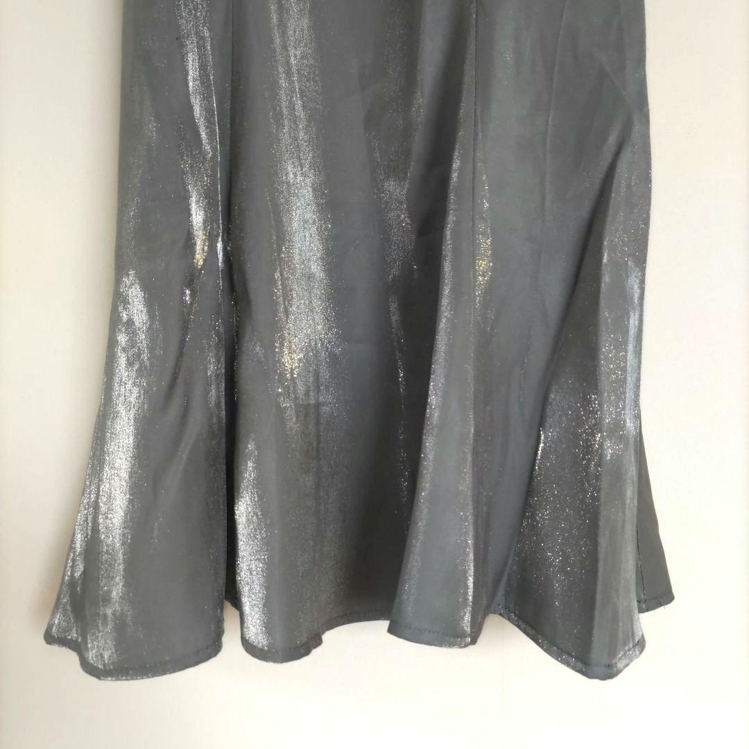 【LEJA】2点セット リーフ刺繍 パールボレロ付 マーメイドドレス 結婚式 S