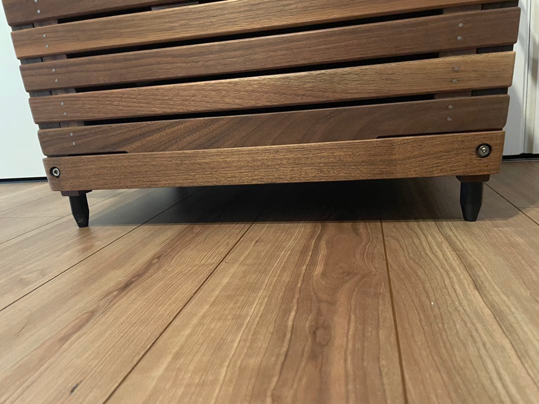 IKIKI シェルフコンテナM ソリッドトップパネル　アルミスパイクセット