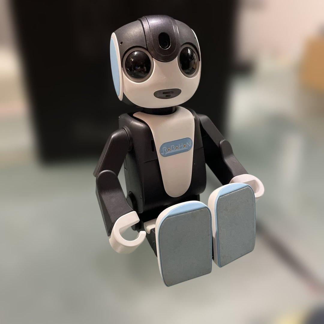 シャープ　ロボホンSR-03M-A ブルー　弟モデル ベネフィットジャパン