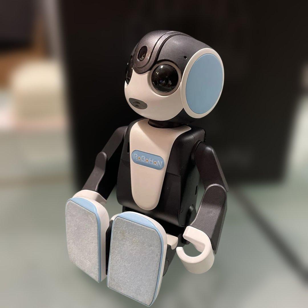 シャープ　ロボホンSR-03M-A ブルー　弟モデル ベネフィットジャパン