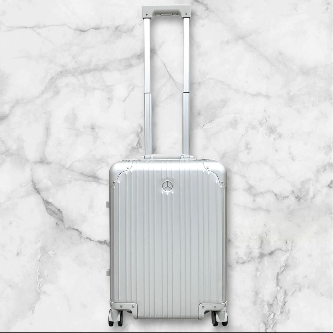 未使用 メルセデスベンツ スーツケース TSAロック 32L 4輪 アルミスーツ
