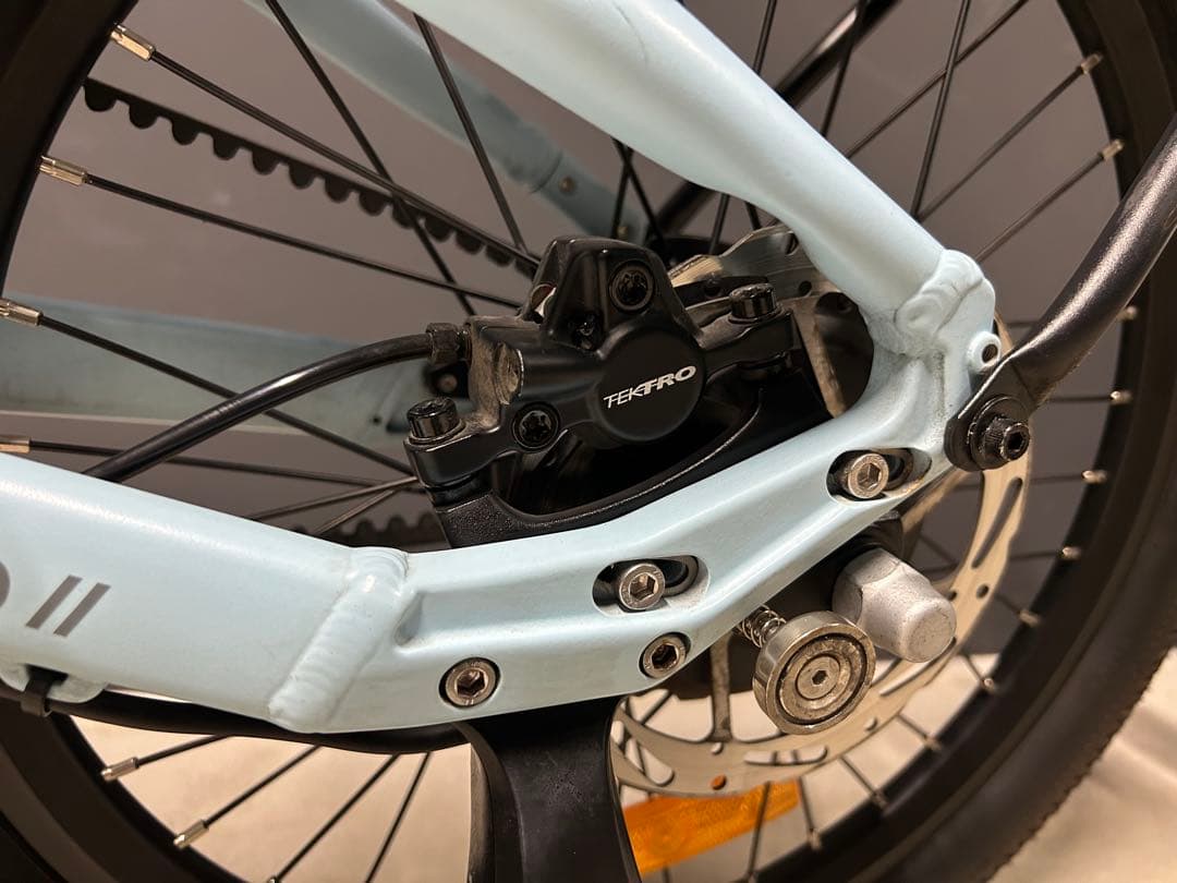 ADO AIR20 PRO 電動アシスト自転 ブルー