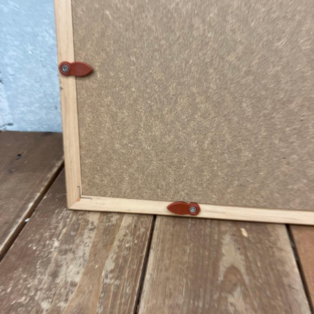 昭和レトロ 芳光刻 飛鶴 鶴 銅板 彫刻 木製フレーム 日本画 額縁 額装 美術