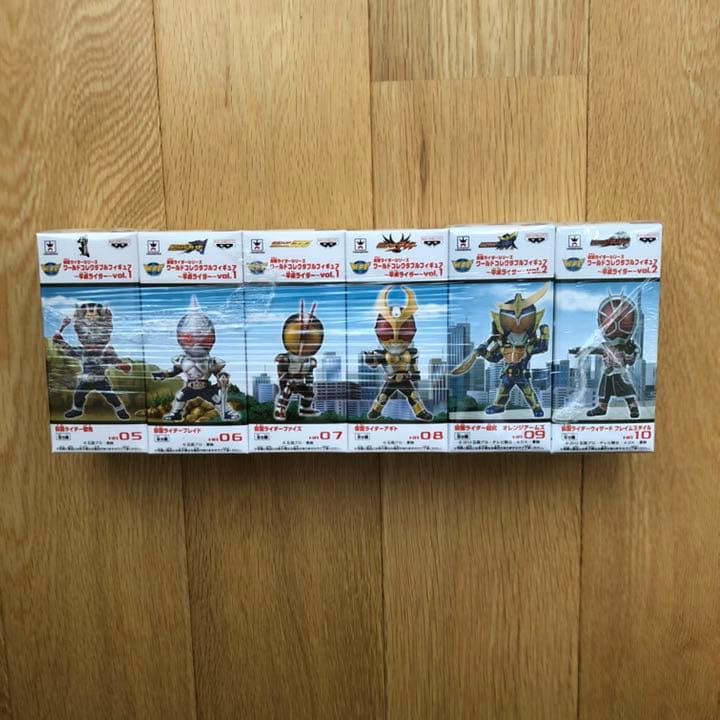 新品未開封　仮面ライダー　ワールドコレクタブル フィギュア　ワーコレ