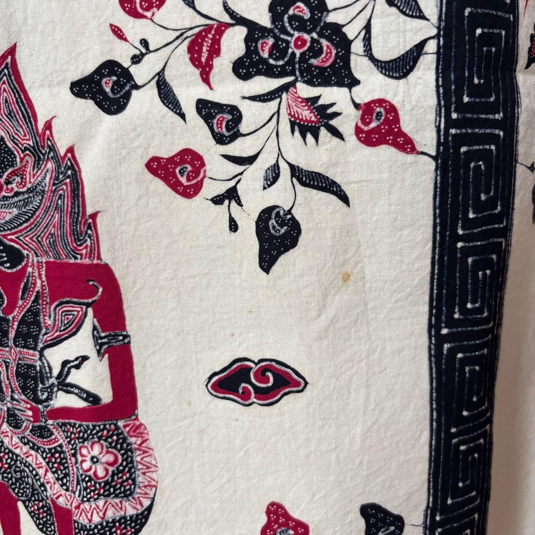 バティック　トゥリス　タペストリー　インドネシア　ラーマヤナ