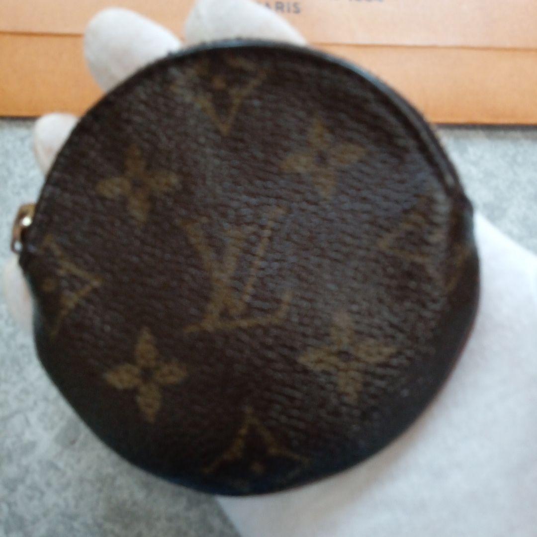 ルイ・ヴィトン。良品モノグラム、ポルトモネ、ロン小銭入れ