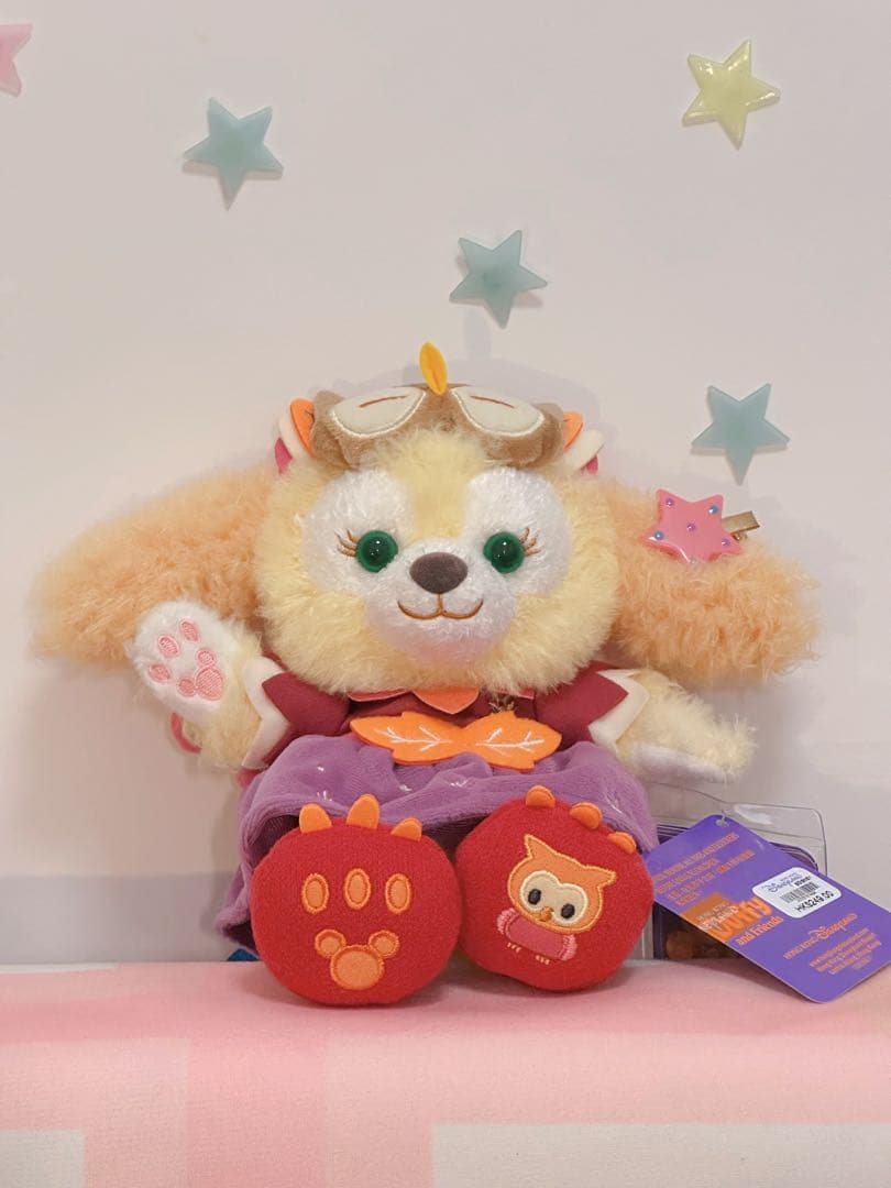 お顔厳選　上海ディズニー　リラックス　クッキーアンSSぬいぐるみ9840