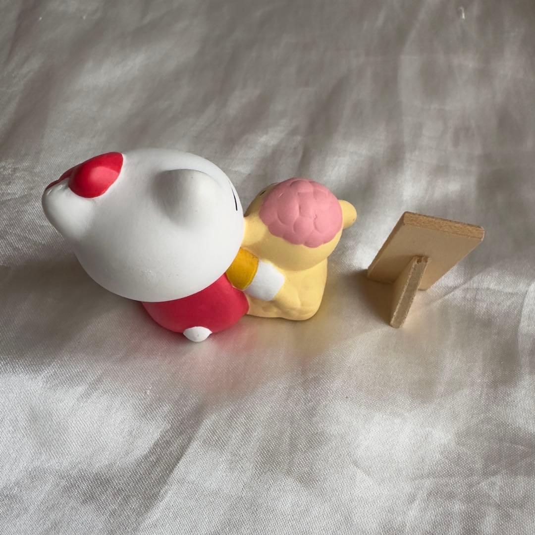 激レア ハローキティ 干支 ひつじ 置物