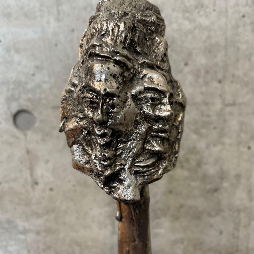 奇妙鋳物オブジェ置物アンティーク