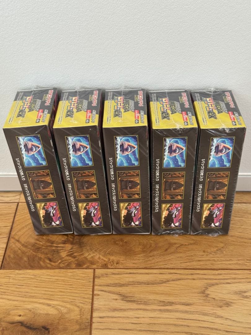 【シュリンク付き未開封】5BOX メガドリームex ポケモンカード