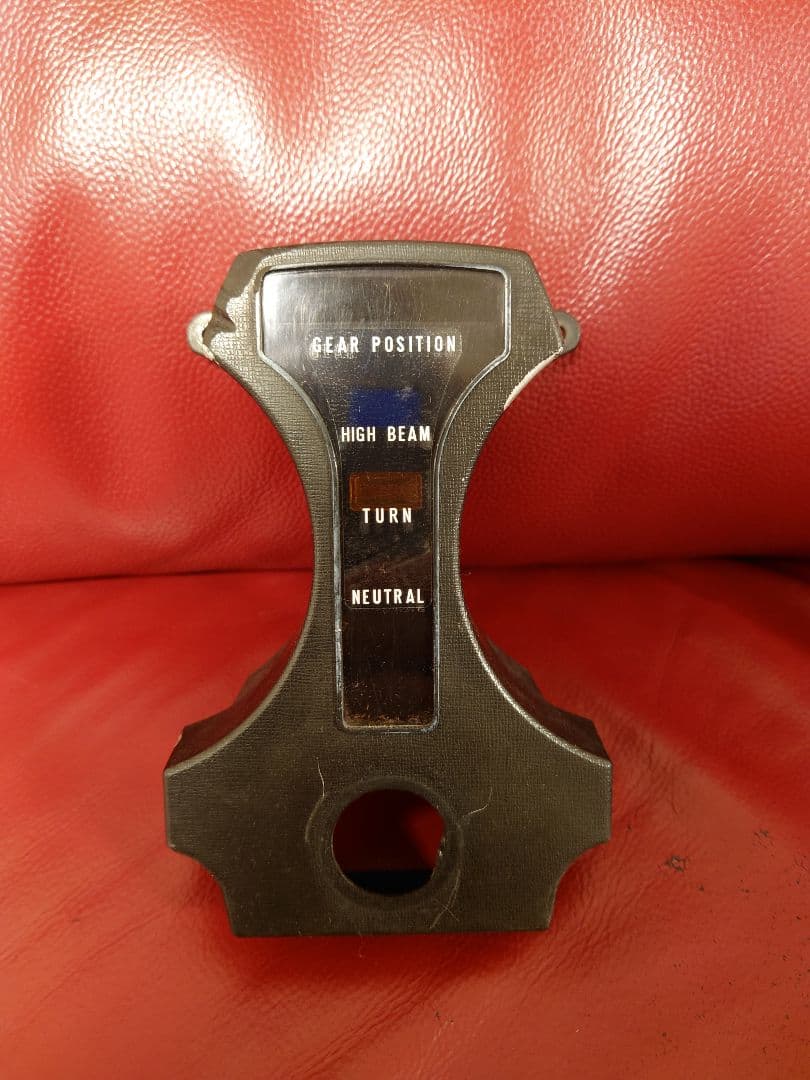 GS400 後期　インジケーター　メーターカバー　純正　美品