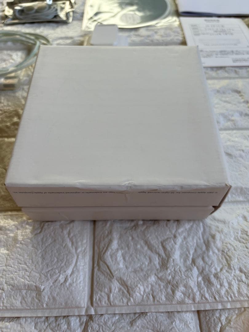 未使用2005年Apple iPod mini シルバー 未開封付属品/保証書付