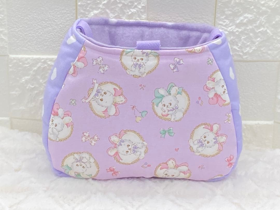 フクロモモンガ　ポーチ　ねりごま