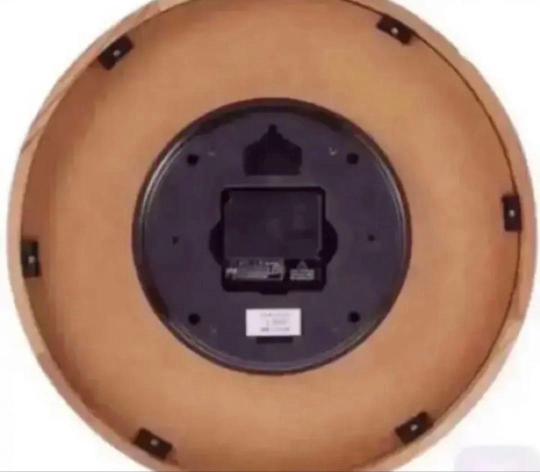 電波時計　壁掛け　ストゥールマン BL