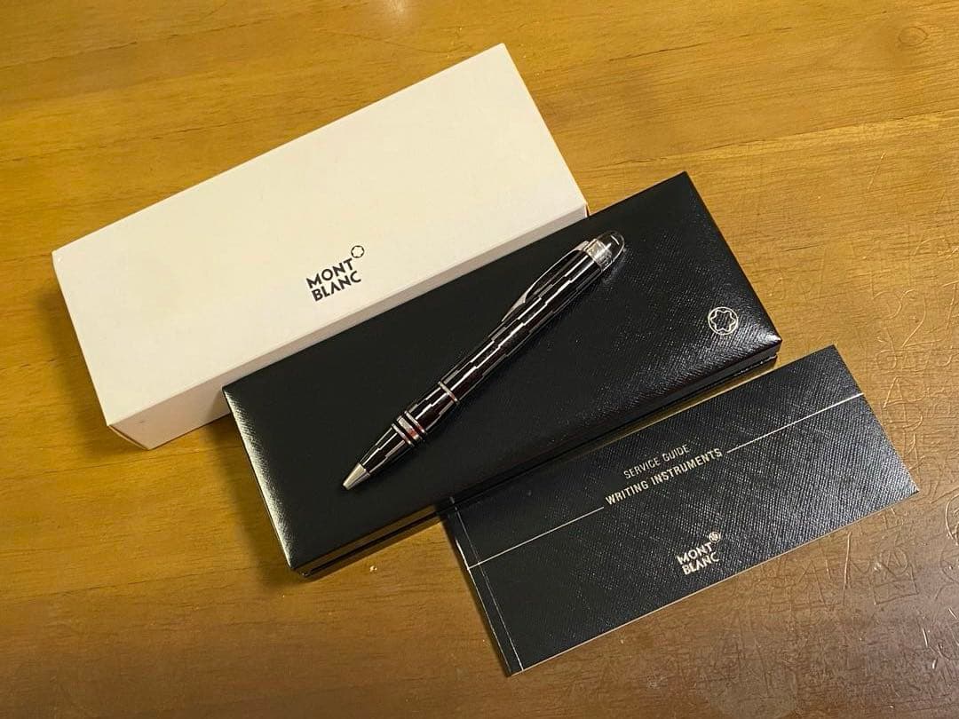 モンブラン ボールペン スターウォーカー ブラックミステリー