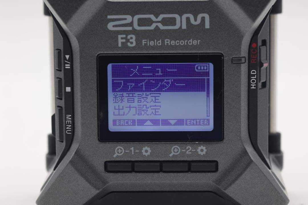 【動作品】【3994】ZOOM ズーム F3 フィールドレコーダー