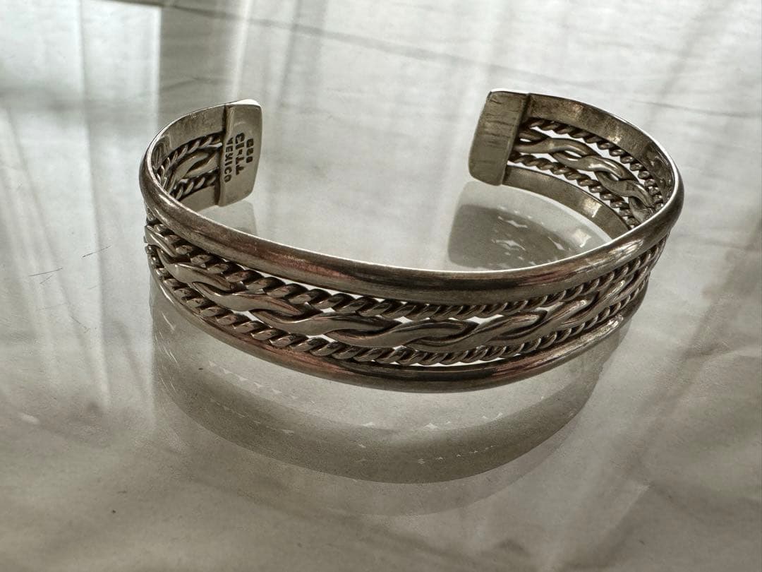 アクセサリー Mexican silver bracelet vintage