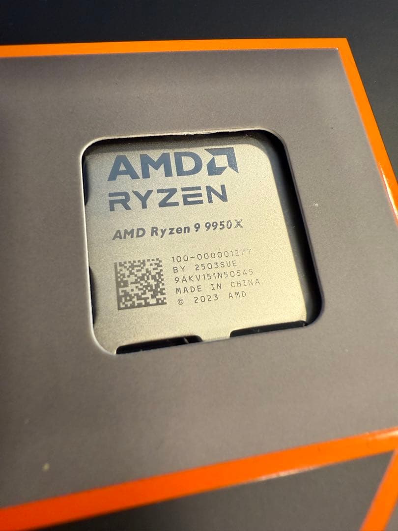 【新品・未開封】AMD Ryzen 9 9950X CPU
