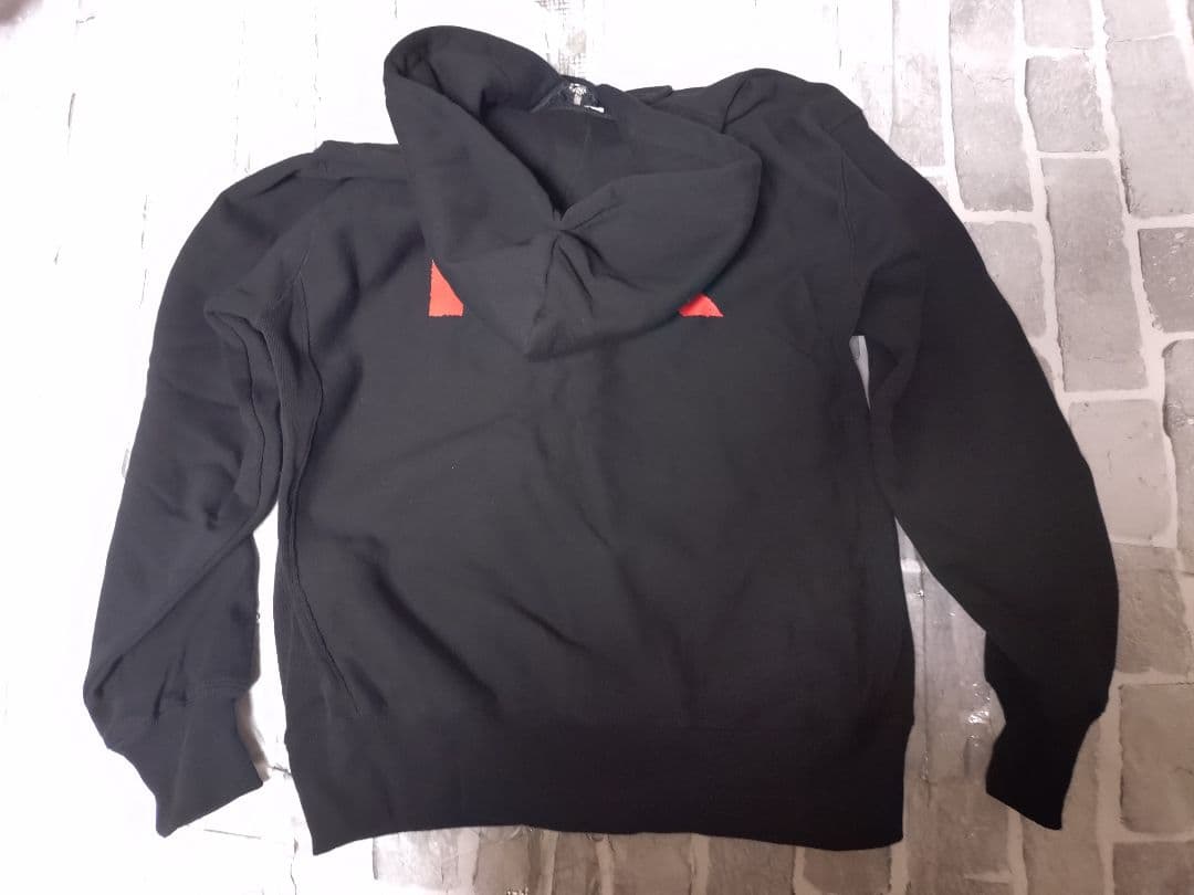 【一回着用】【Lサイズ】【黒夢】【ブラック】【ジップアップパーカー】