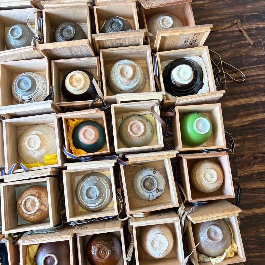 茶碗 抹茶碗 36点 茶道具 色絵 いろいろ まとめて