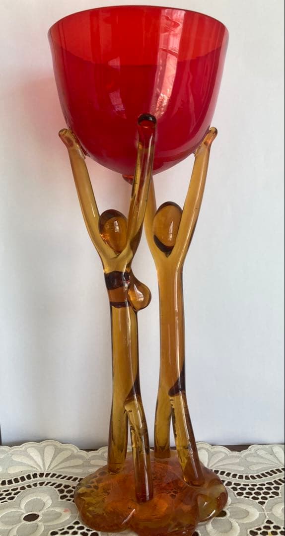 「希少品」イタリアの伝統工芸品であるムラーノガラス（ヴェネチアングラス）装飾品