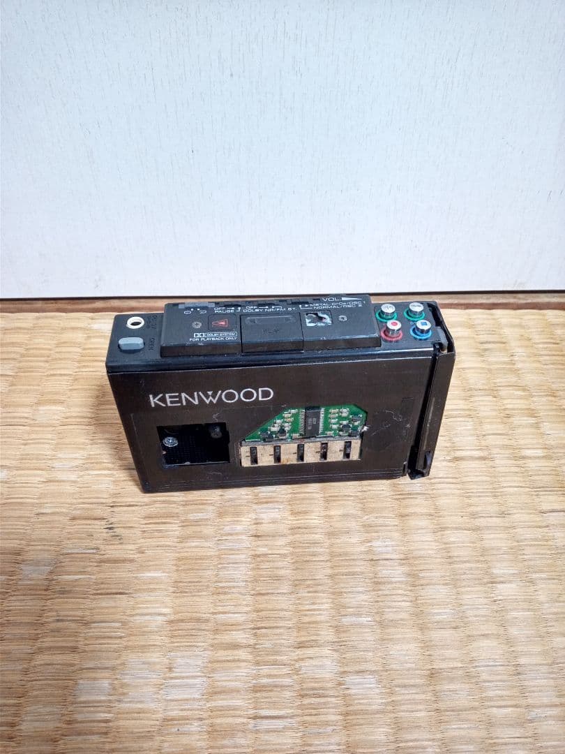 KENWOOD カセットプレーヤー CP-707 ジャンク品