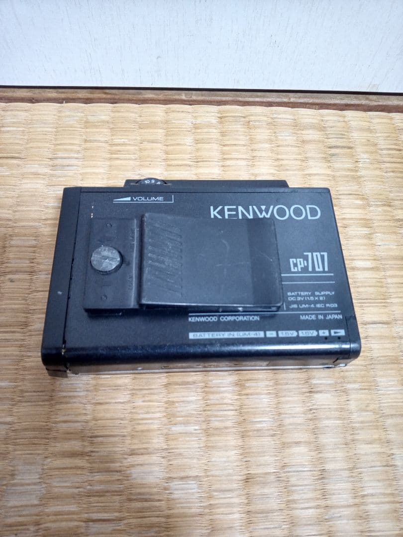 KENWOOD カセットプレーヤー CP-707 ジャンク品