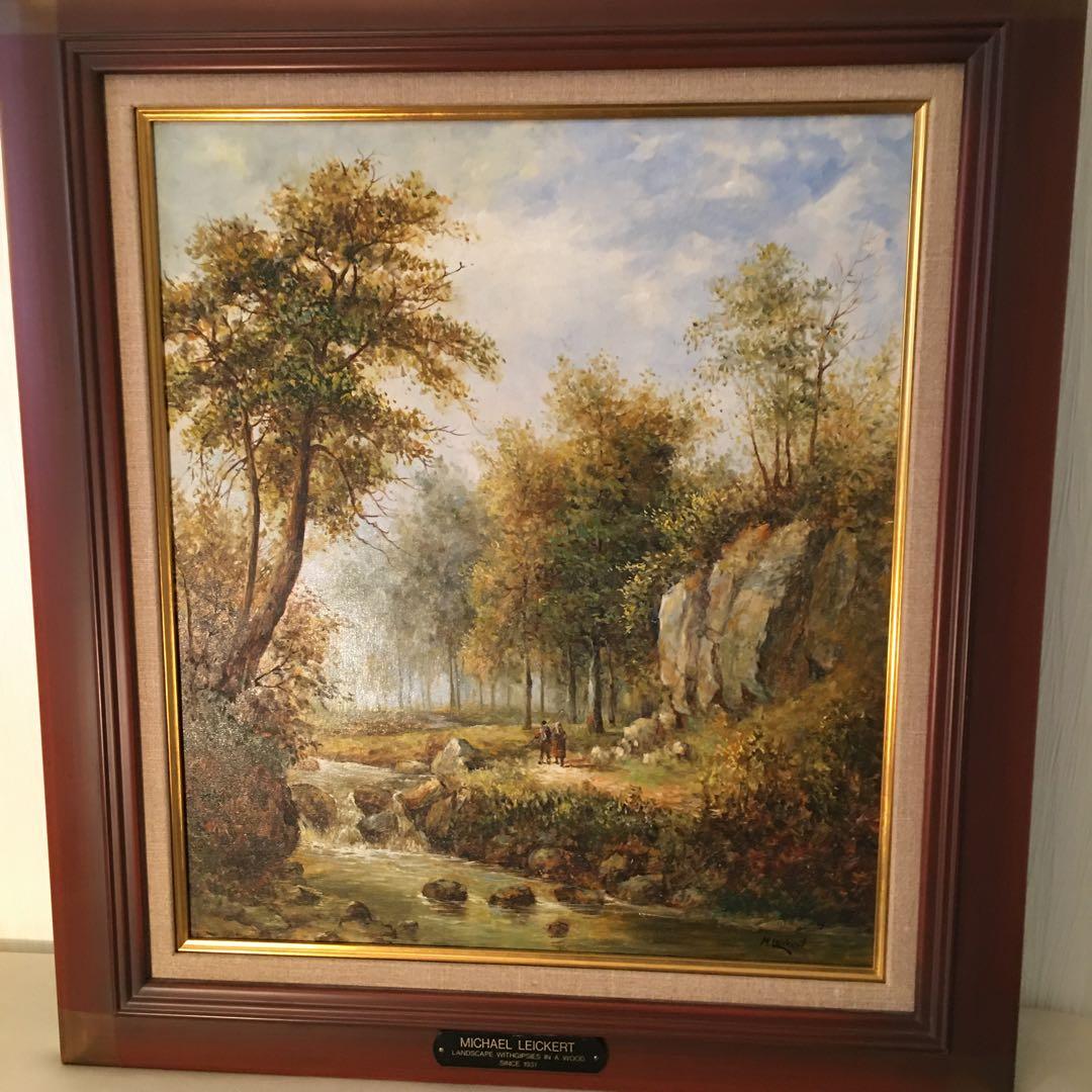 ヨーロッパ絵画油絵肉筆画手描き作品