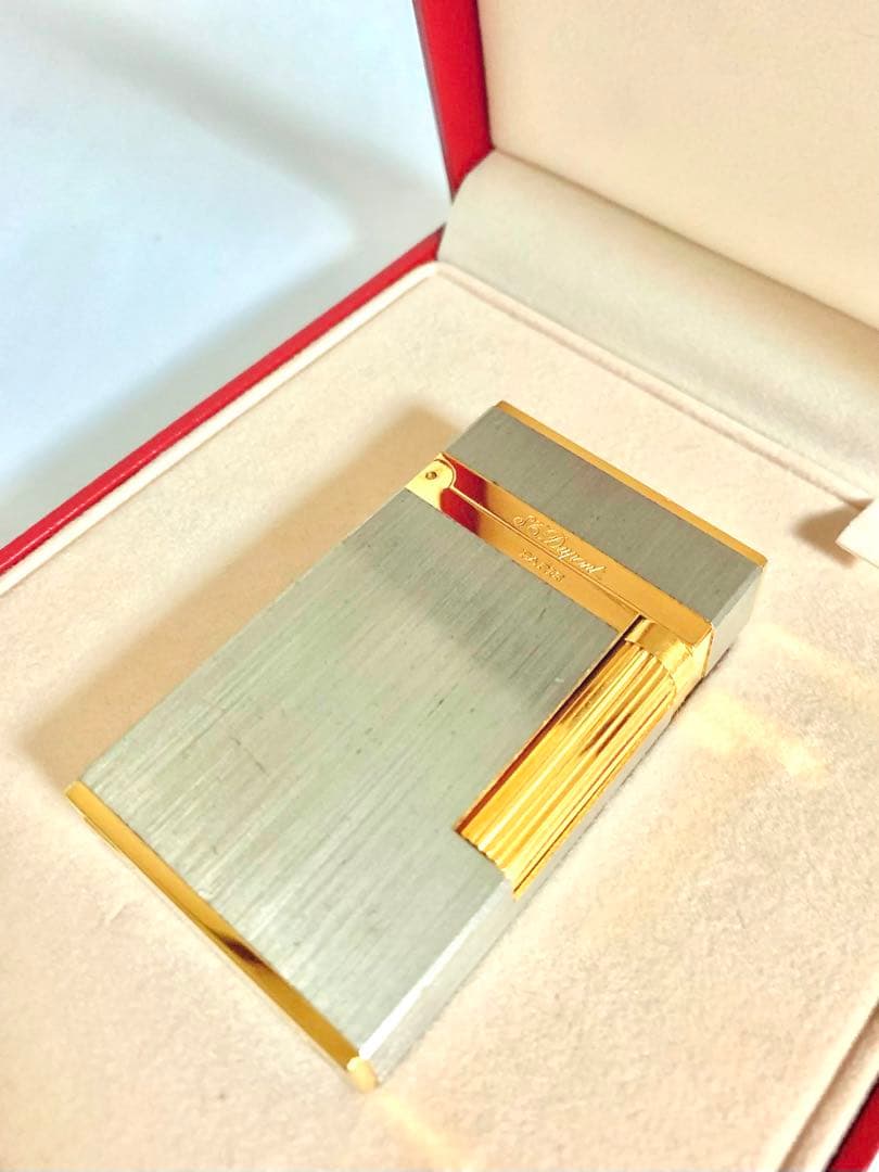 【超快音】S.T.Dupont デュポン ガスライター ライン2 16841