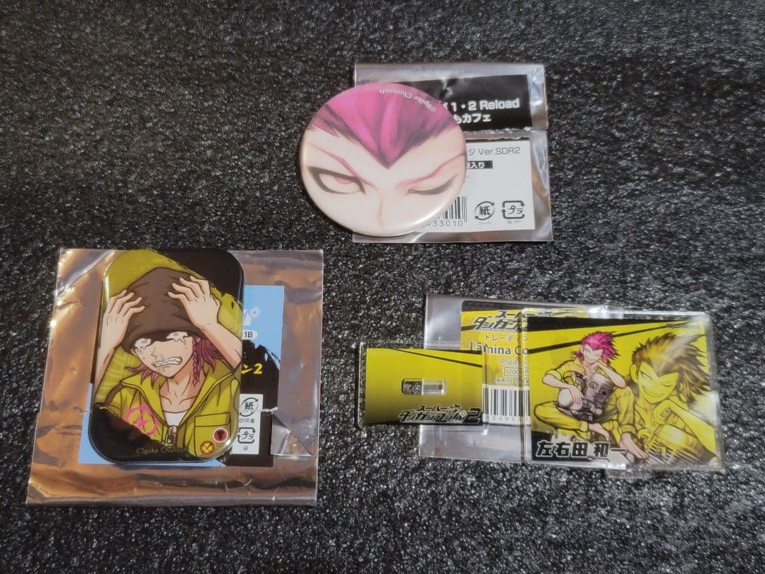 ダンガンロンパ左右田和一絶望缶バッジ どあっぷ缶バッジ マルイコラボアクスタ3点