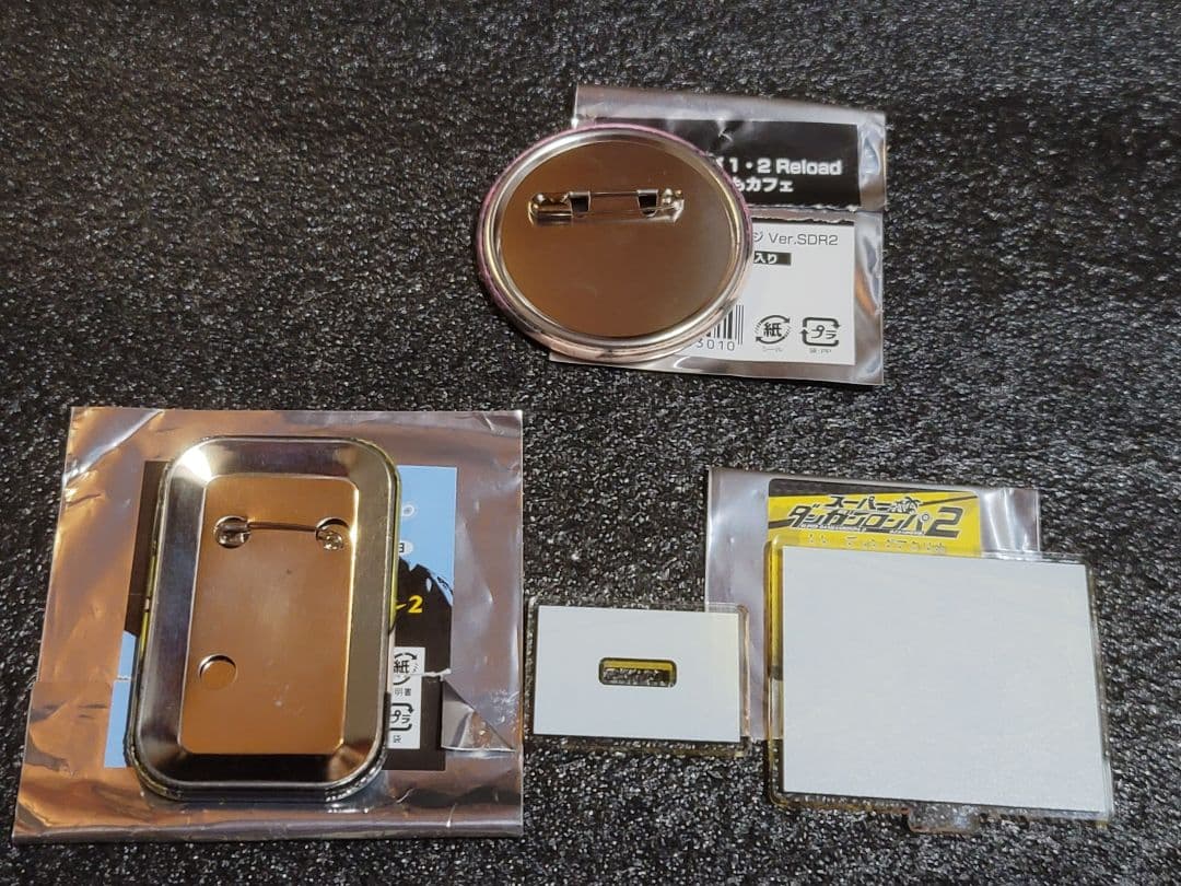 ダンガンロンパ左右田和一絶望缶バッジ どあっぷ缶バッジ マルイコラボアクスタ3点