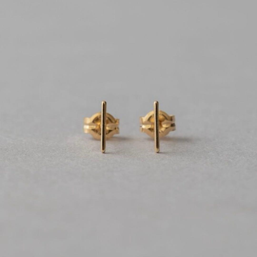 エテ　ete 「ONLINE Limited」 K10YG ワイヤー ピアス