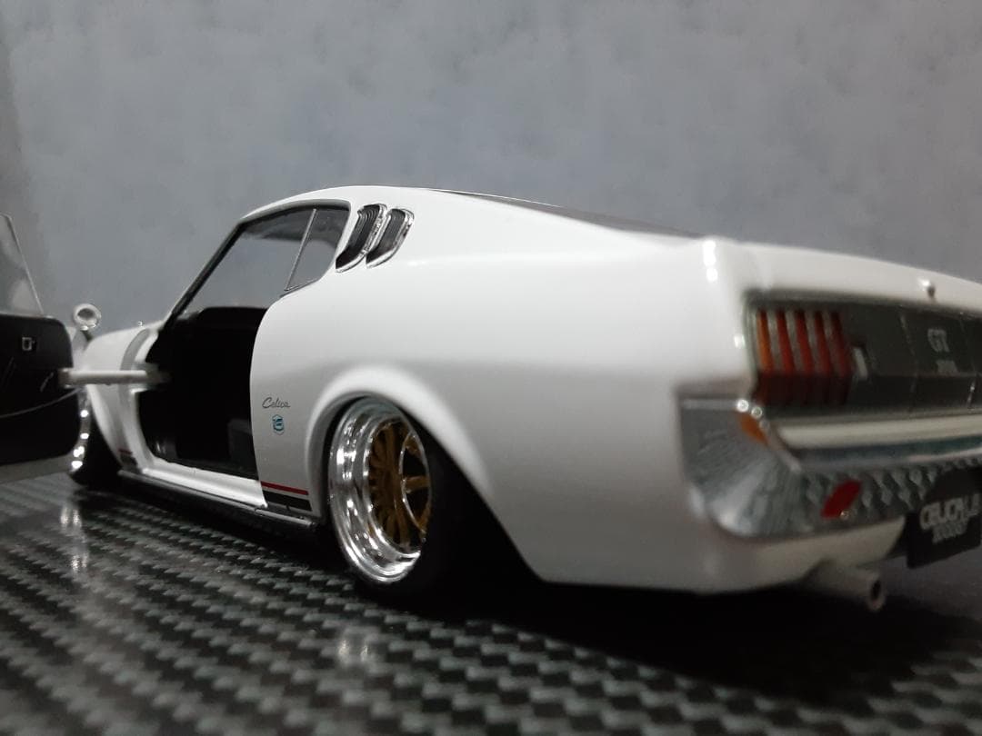 Hachette 1/24トヨタ セリカ LB カスタム改 ローダウン