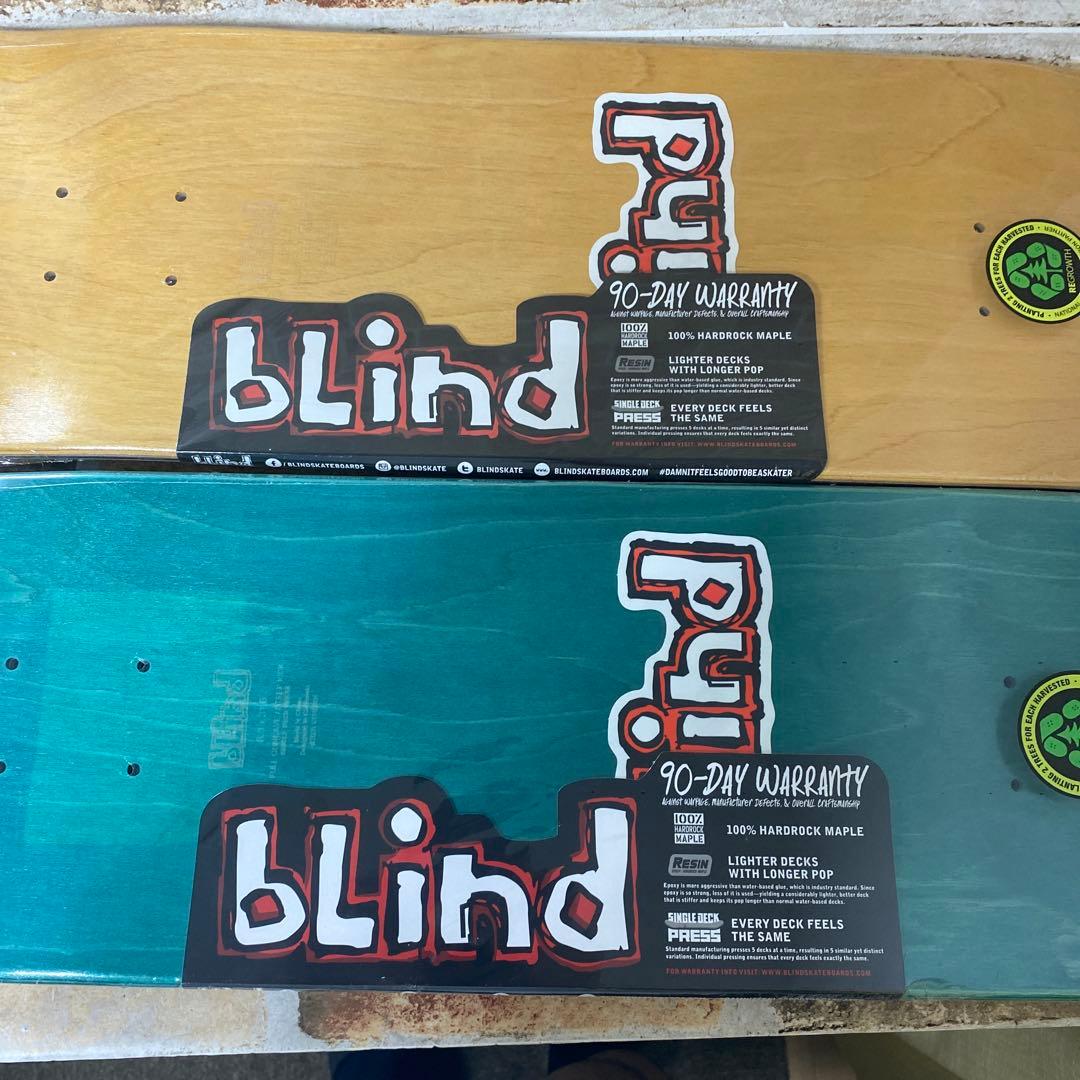 blind スケートボードデッキ 8.25インチ8インチ2本セット