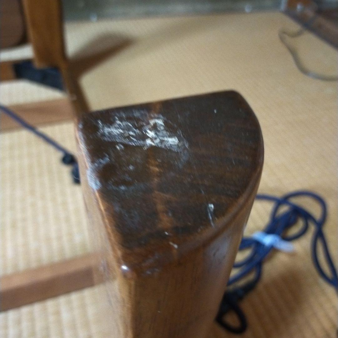 家具調コタツ　木目がきれい　105cm×75cm　長方形　組立必要