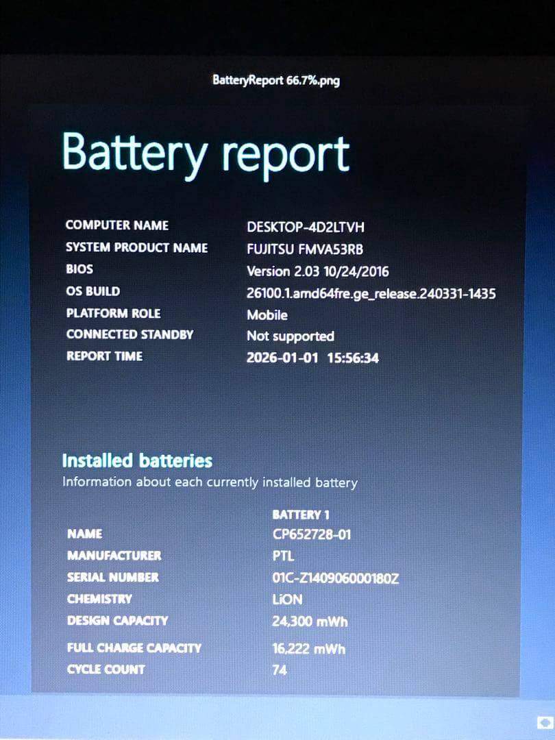 富士通 Lifebook AH53/R Win11 i7